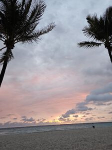 Magischer Sonnenaufgang in Hollywood Beach