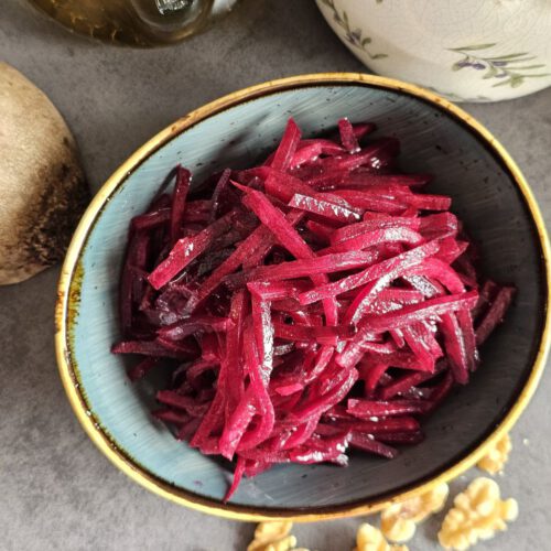 Rote Bete Salat Zutaten